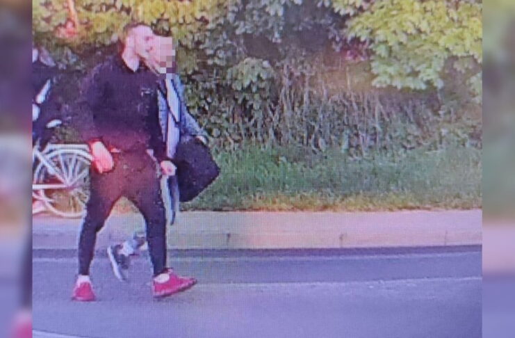 Wizerunek poszukiwanego mężczyzny