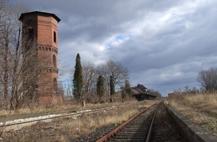 Linia kolejowa 275 i dworzec PKP w Lubsku