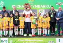 Finały wojewódzkie Pucharu Tymbarku: Zespół Szkolno-Przedszkolny w Jasieniu