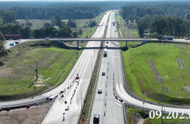 Autostrada A18 na odcinku lubuskim już gotowa Autostrada A18 na odcinku lubuskim już gotowa